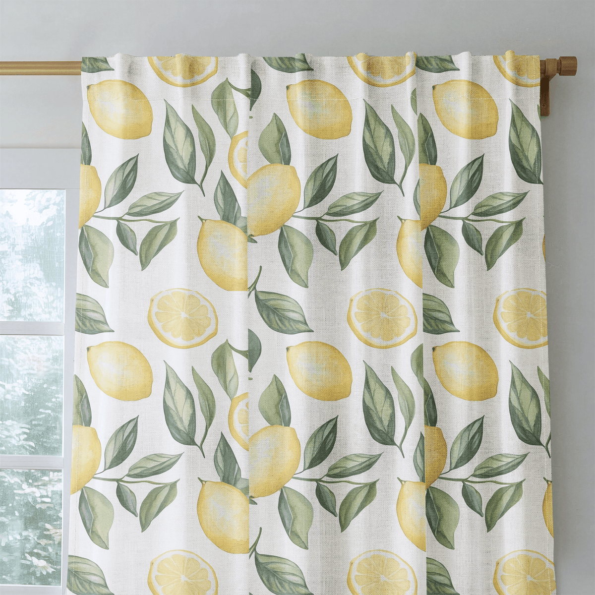 Lemonade Stand - Curtain Panel - The Drapery