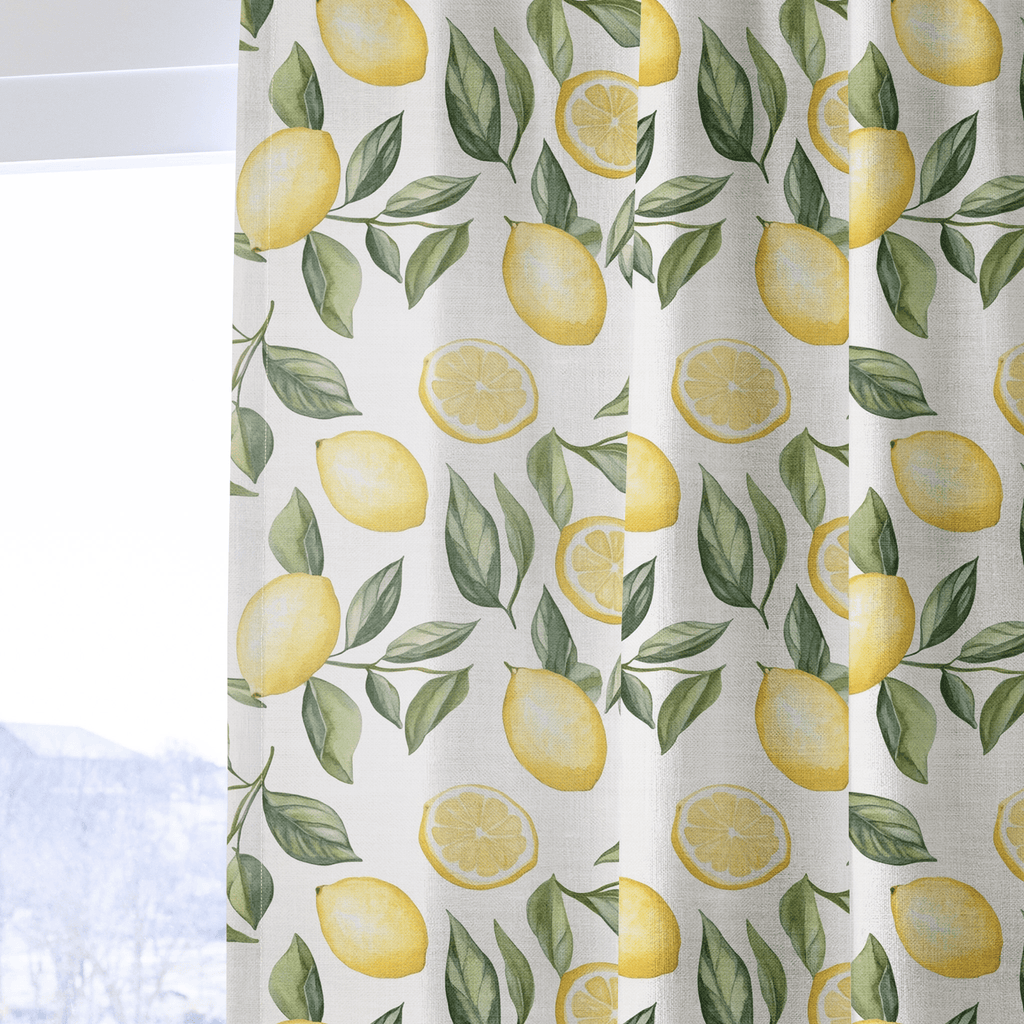 Lemonade Stand - Curtain Panel - The Drapery
