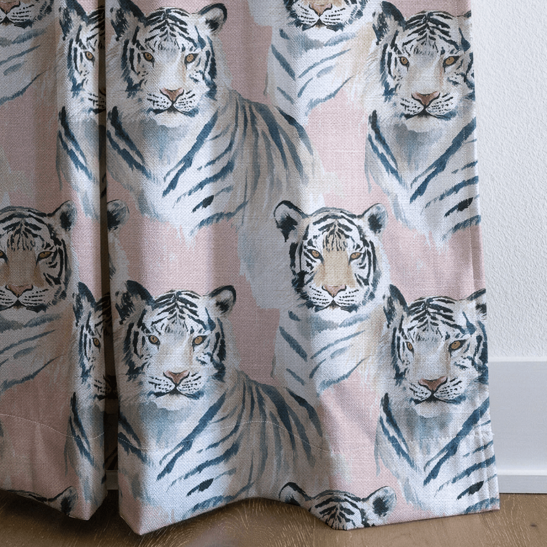 Leopold Tiger - Curtain Panel - The Drapery