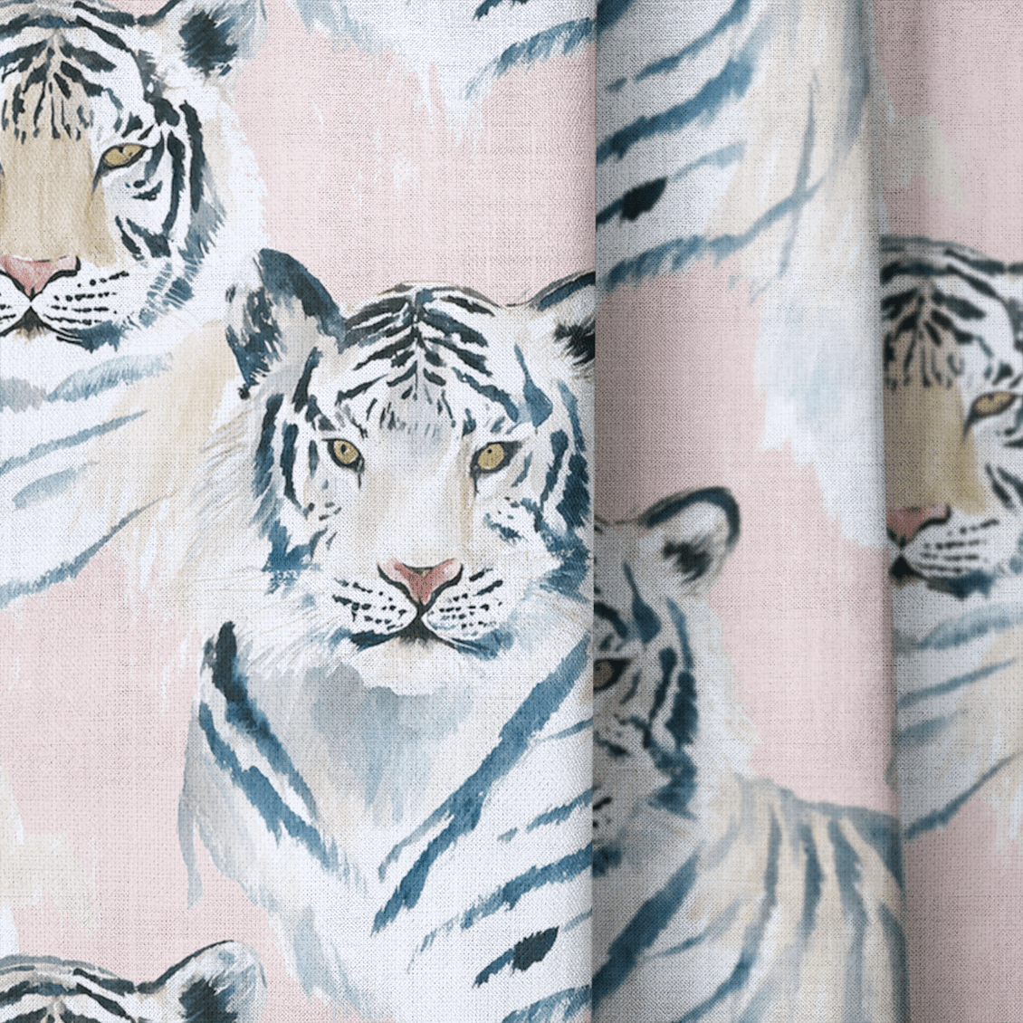 Leopold Tiger - Curtain Panel - The Drapery