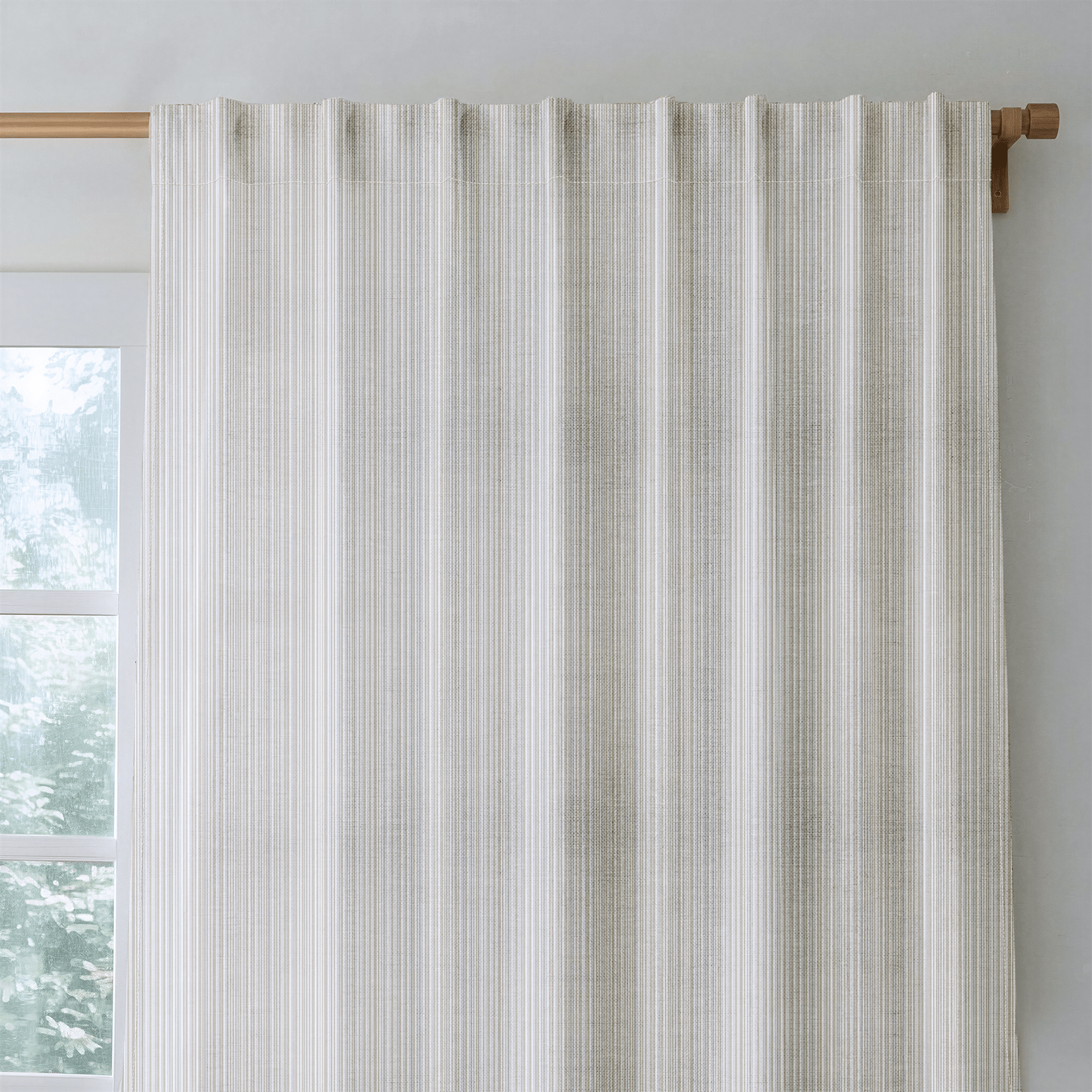 Leora Stripes - Curtain Panel - The Drapery