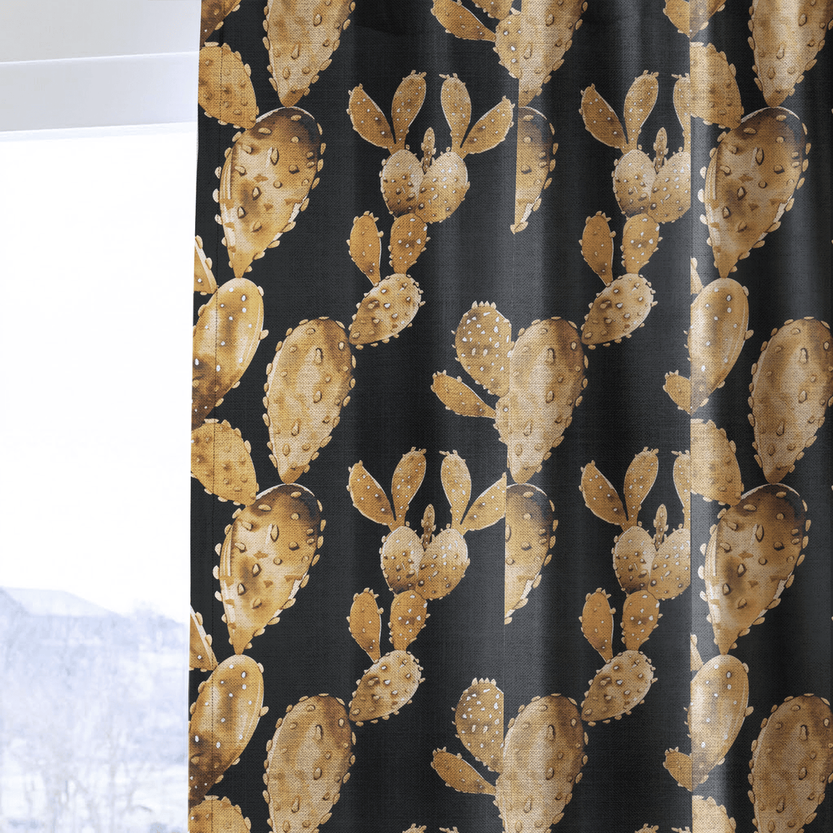 Levi - Curtain Panel - The Drapery