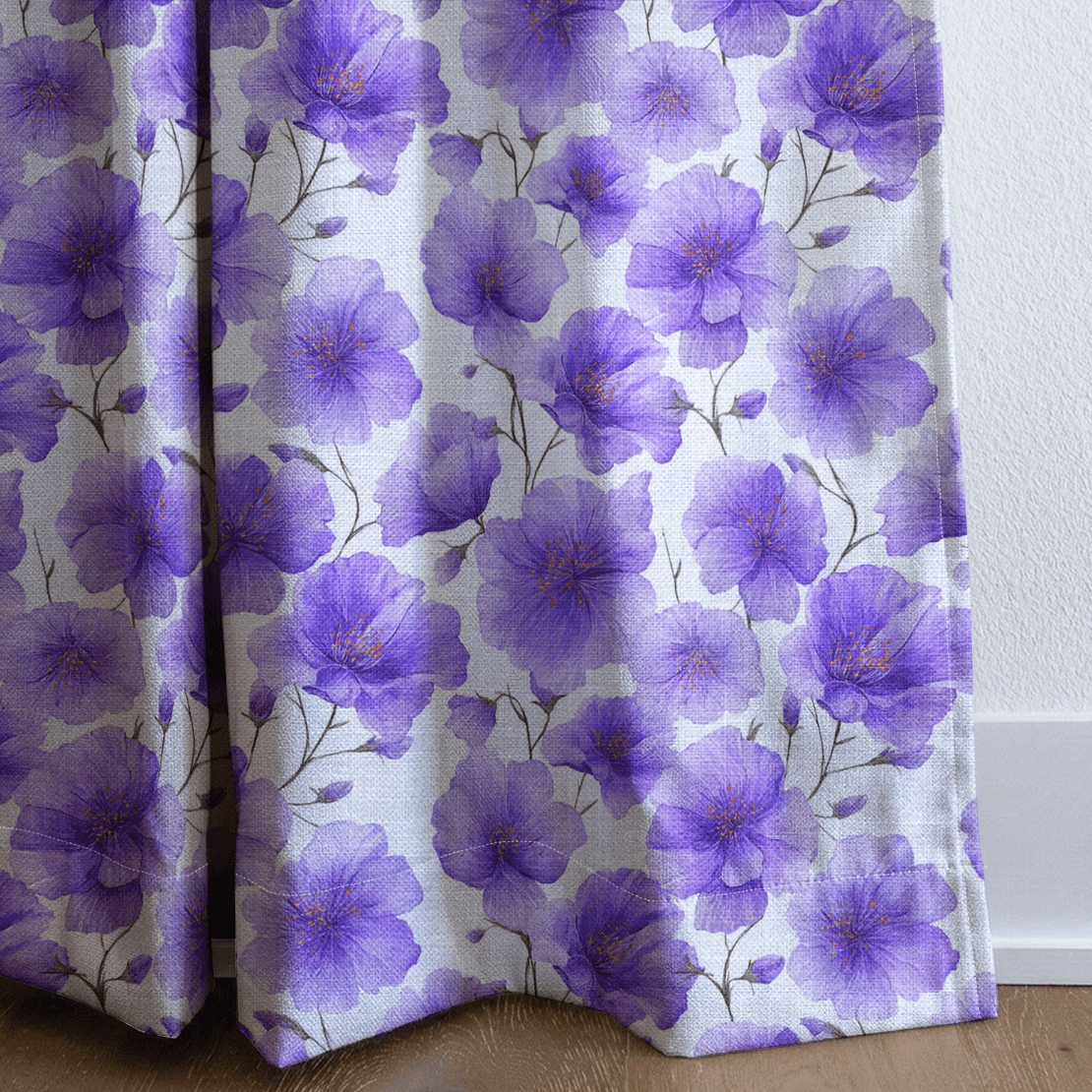 Lilac - Curtain Panel - The Drapery