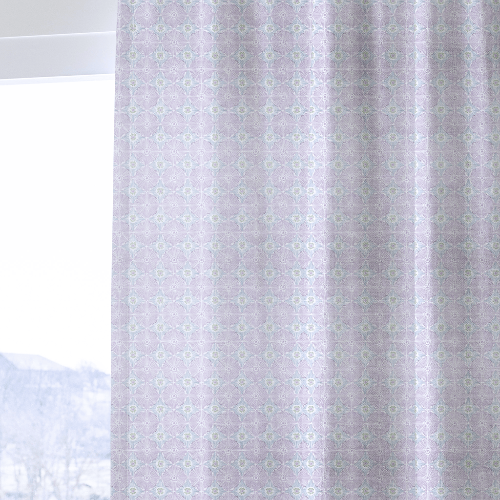 Lilac Sky - Curtain Panel - The Drapery