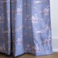 Lilac Swans - Curtain Panel - The Drapery