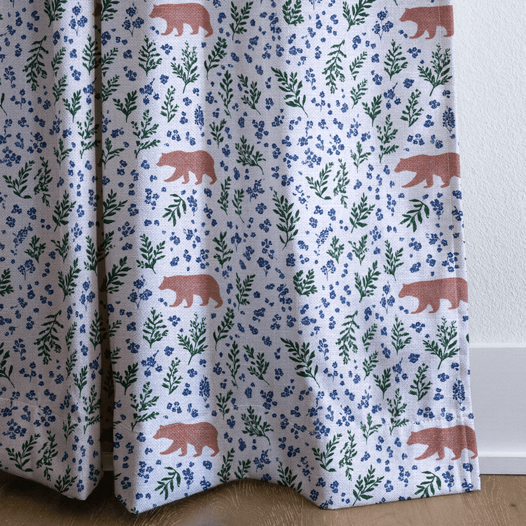 Lilou Bear - Curtain Panel - The Drapery