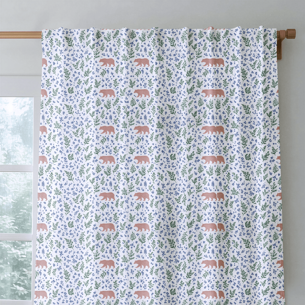 Lilou Bear - Curtain Panel - The Drapery