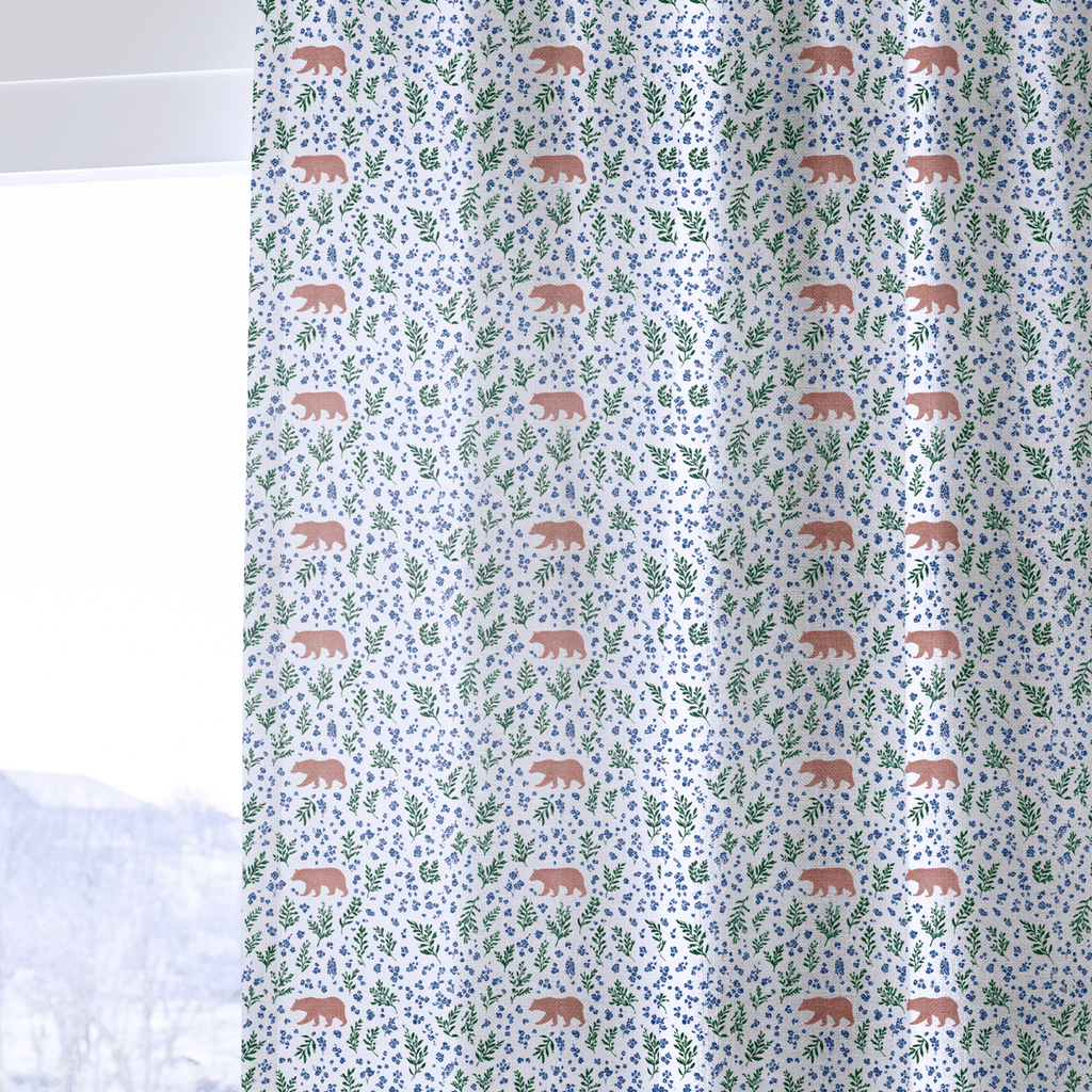 Lilou Bear - Curtain Panel - The Drapery