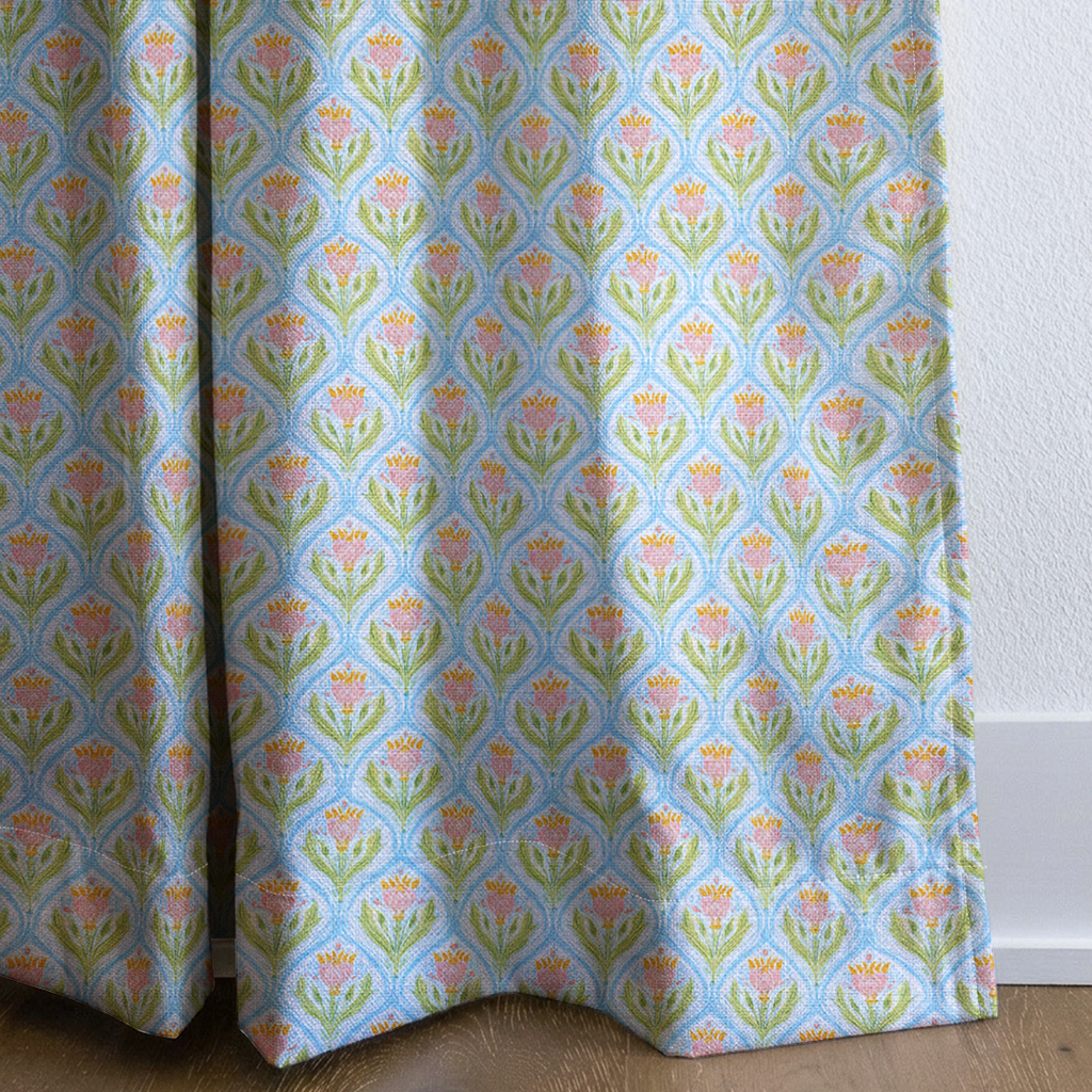 Lily Garden - Curtain Panel - The Drapery