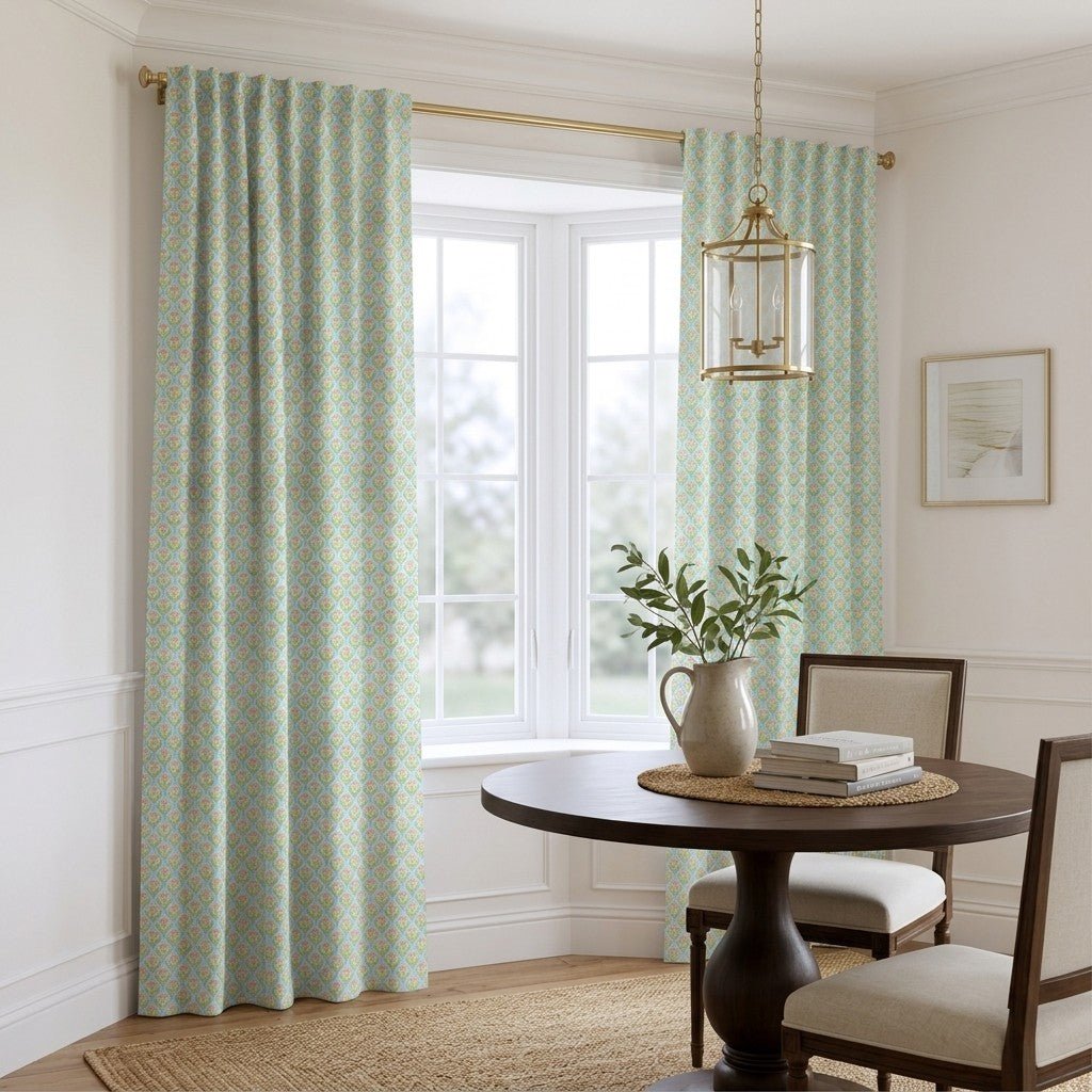 Lily Garden - Curtain Panel - The Drapery