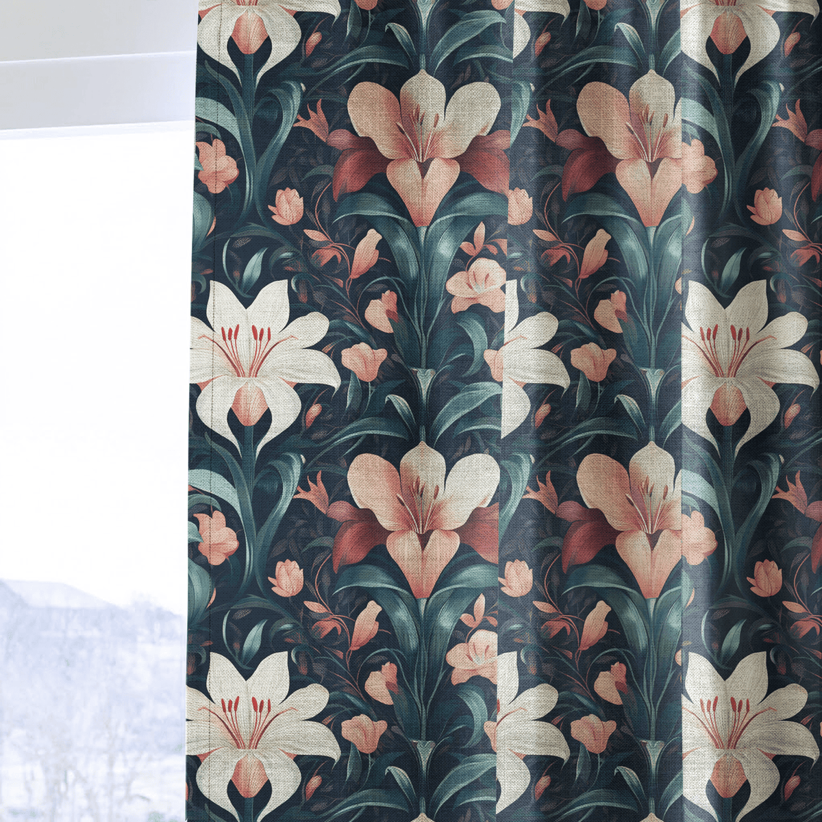 Lily Reverie - Curtain Panel - The Drapery