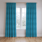 Lincoln Blue - Curtain Panel - The Drapery