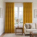 Lincoln Yellow - Curtain Panel - The Drapery
