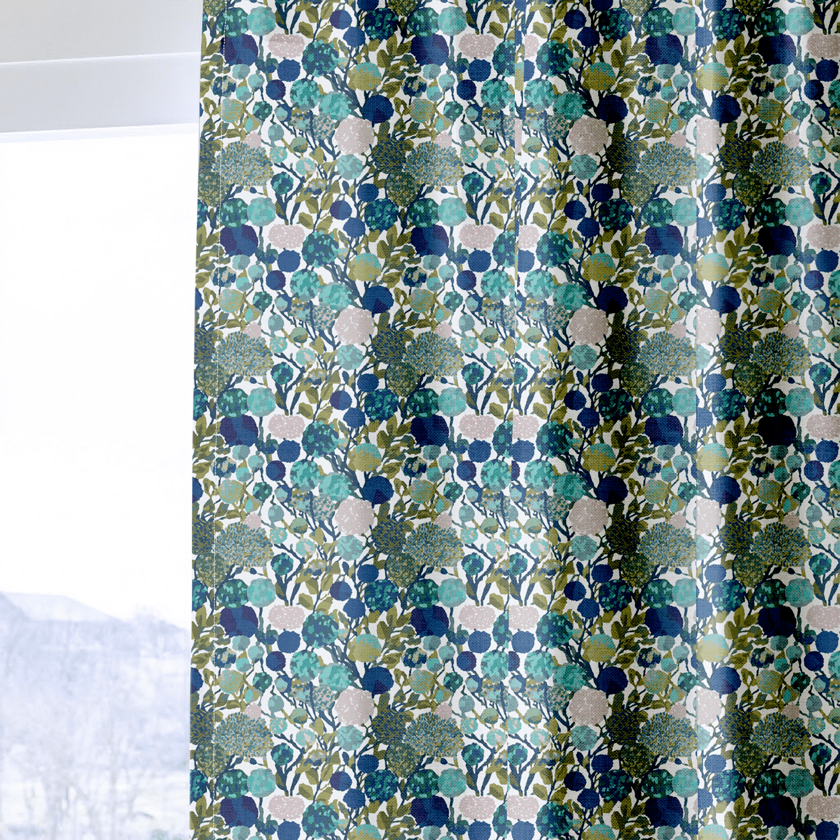 Linen Letter - Curtain Panel - The Drapery