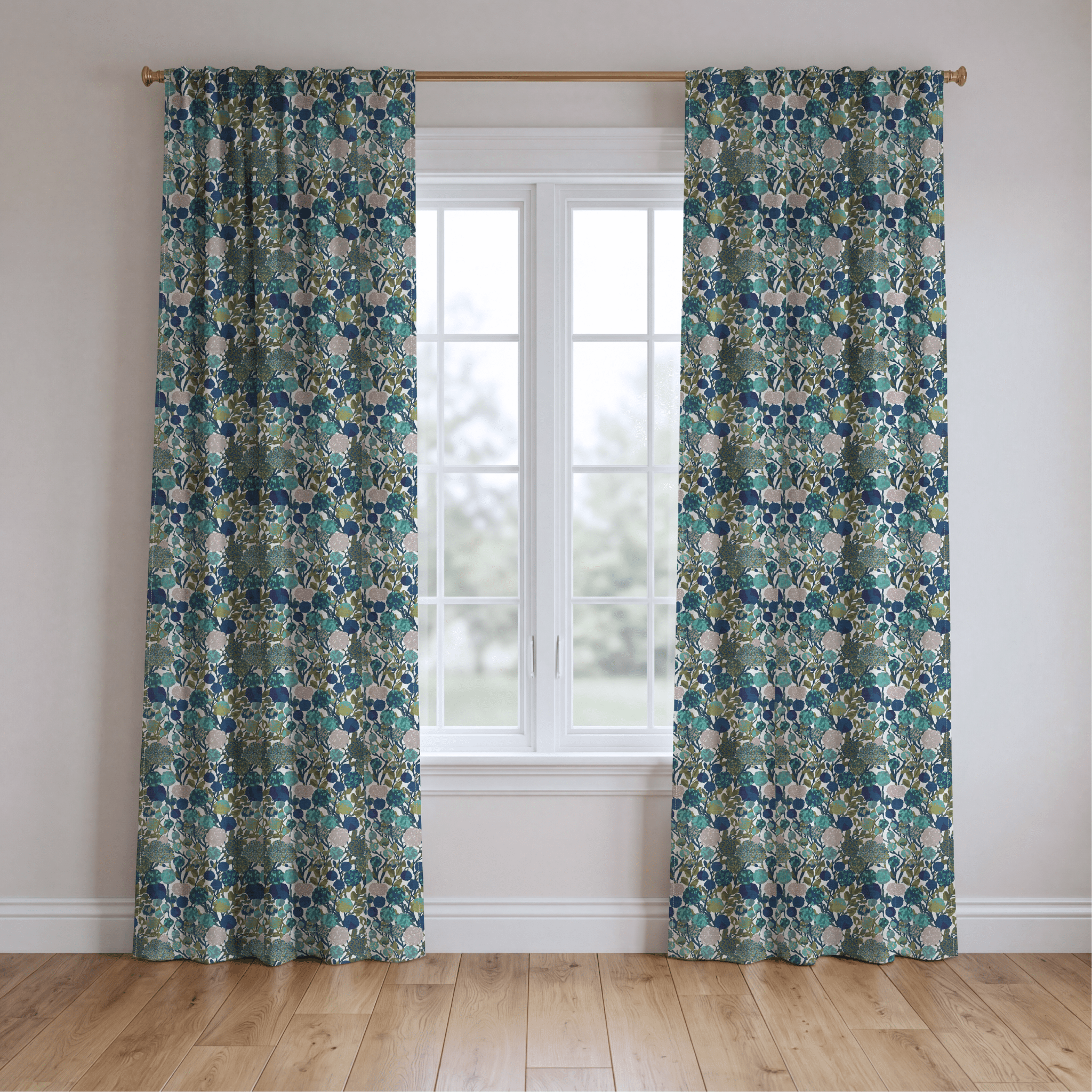 Linen Letter - Curtain Panel - The Drapery