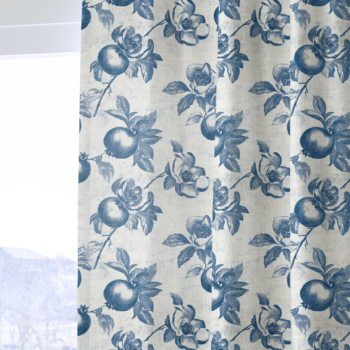 Linen Orchard - Curtain Panel - The Drapery