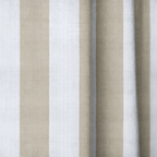 Linen Stripes - Curtain Panel - The Drapery