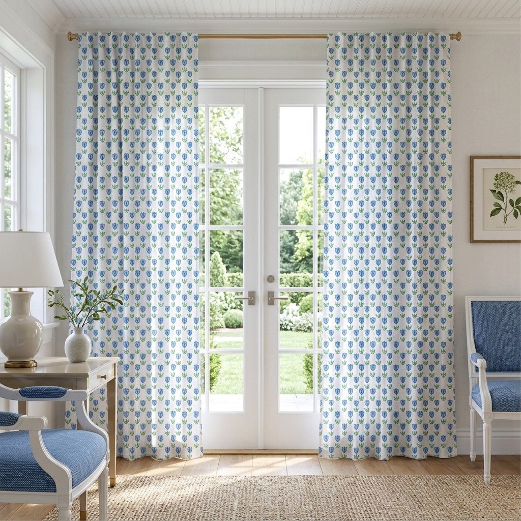 Lior Blooms - Curtain Panel - The Drapery