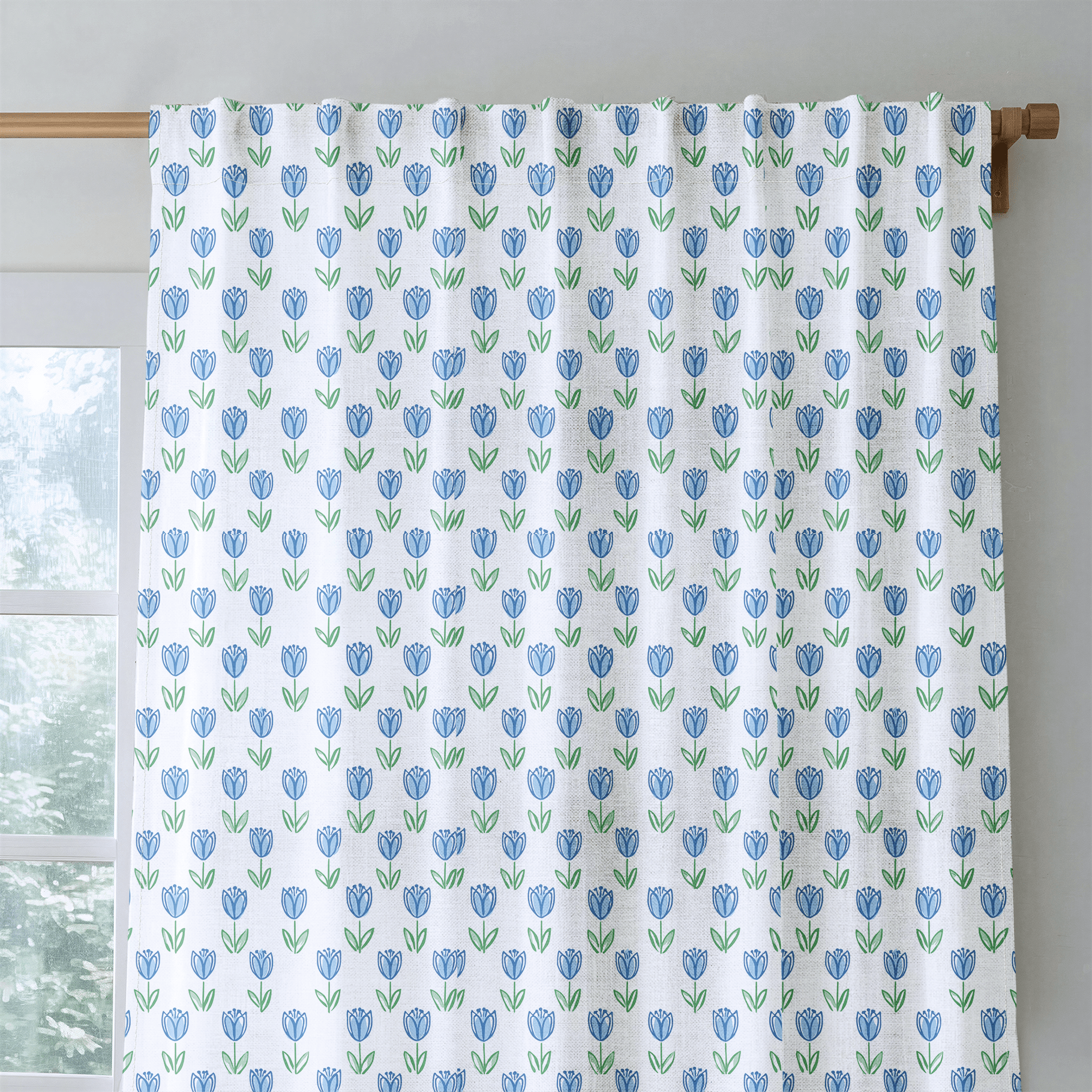 Lior Blooms - Curtain Panel - The Drapery
