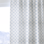Liora Blue - Curtain Panel - The Drapery