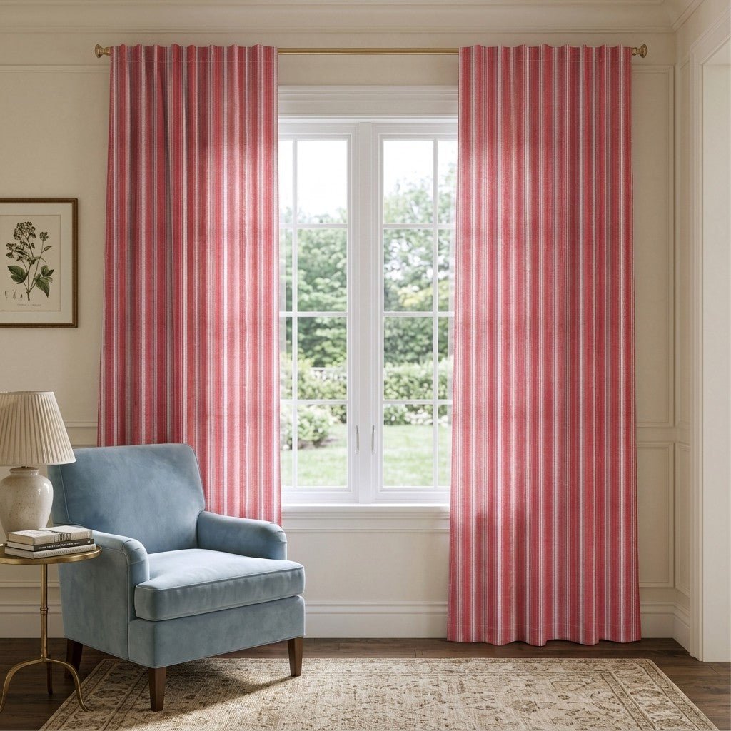 Lioren Stripes - Curtain Panel - The Drapery