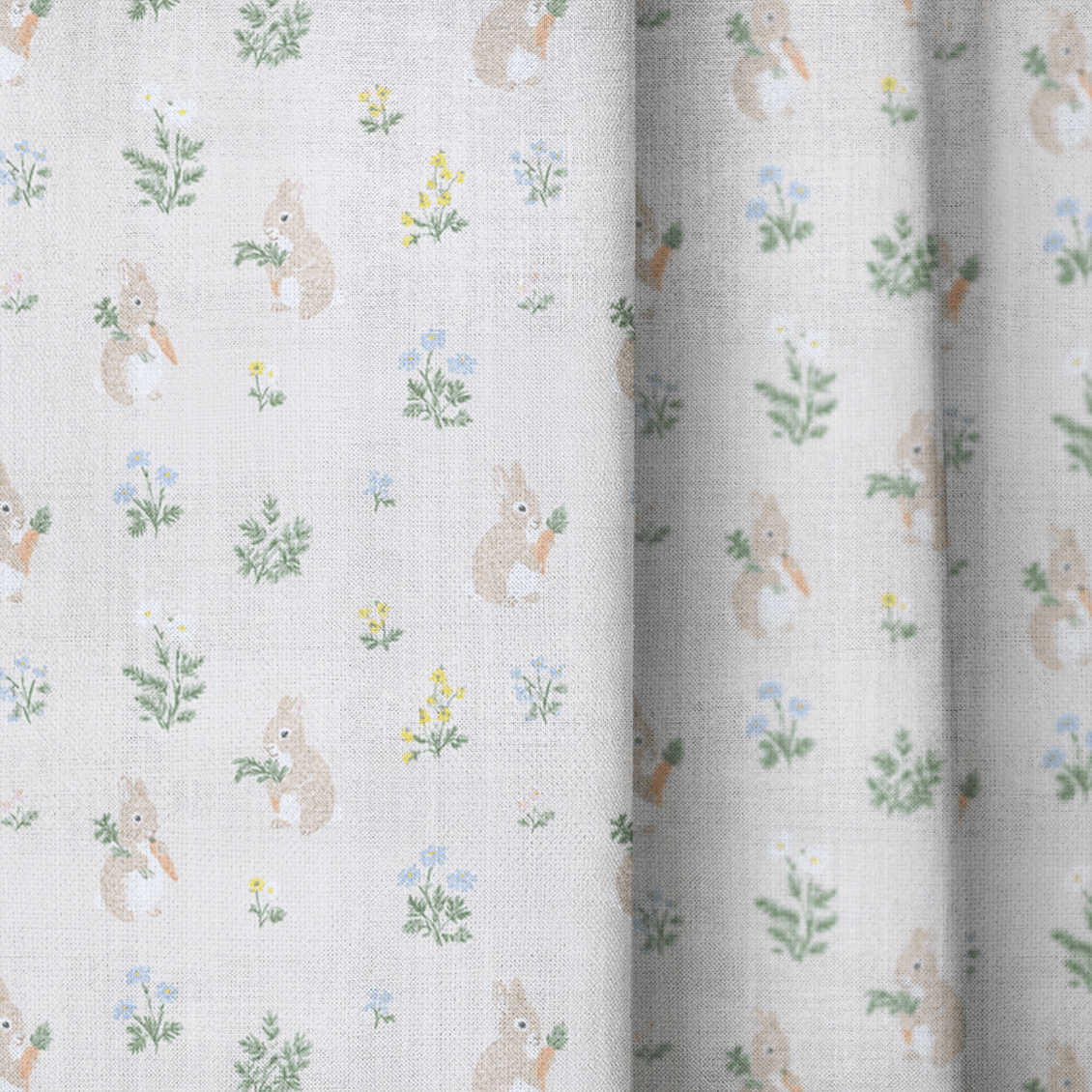 Little Bunny Foo Foo - Curtain Panel - The Drapery