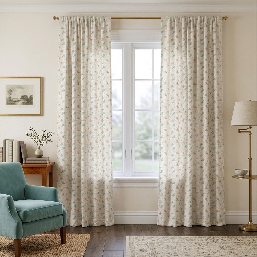 Little Cowboy - Curtain Panel - The Drapery
