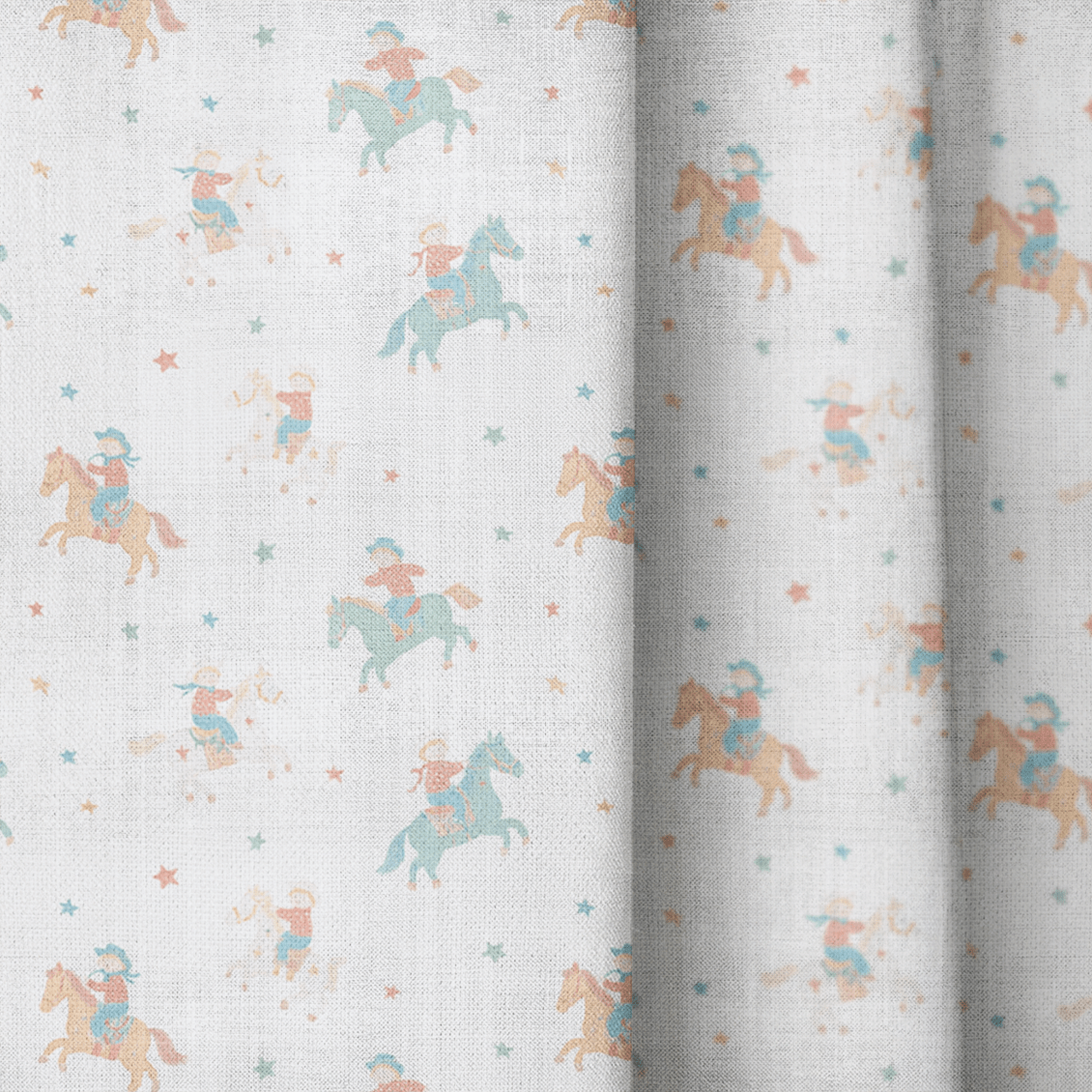 Little Cowboy - Curtain Panel - The Drapery