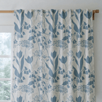 Little Luxuries - Blue - Curtain Panel - The Drapery