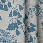 Little Luxuries - Blue - Curtain Panel - The Drapery