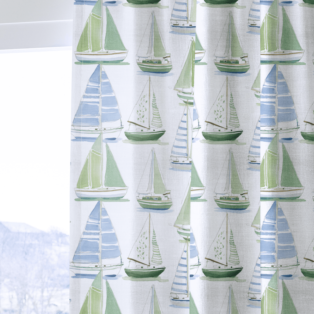 Little Sailer - Curtain Panel - The Drapery