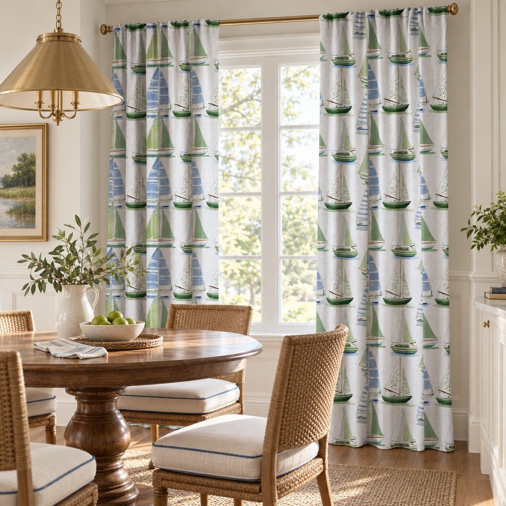 Little Sailer - Curtain Panel - The Drapery