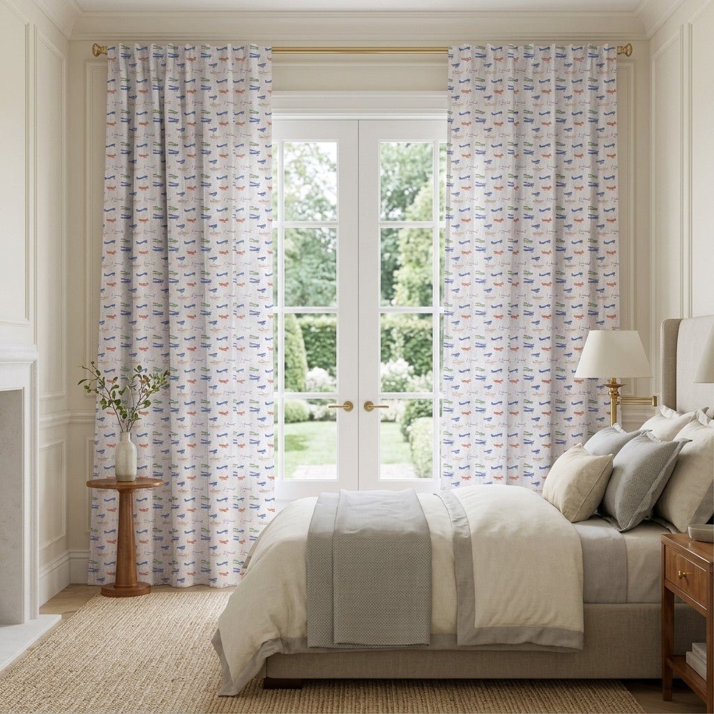 Little Wings - Curtain Panel - The Drapery