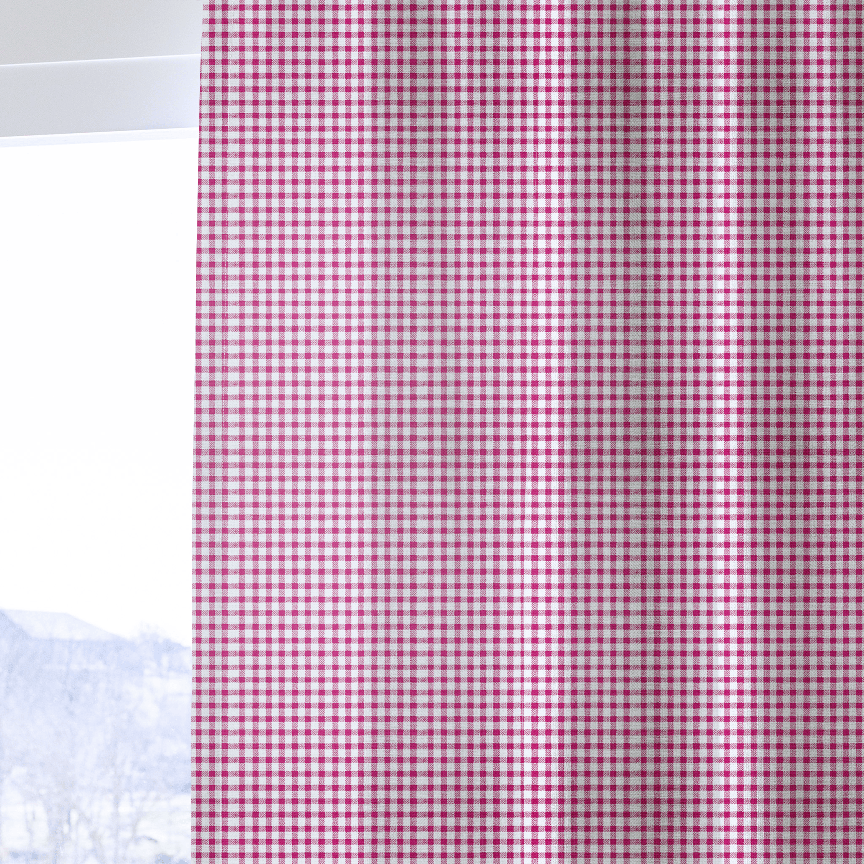 Loire Plaid - Curtain Panel - The Drapery