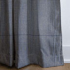 Lola Houndstooth - Curtain Panel - The Drapery