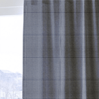 Lola Houndstooth - Curtain Panel - The Drapery