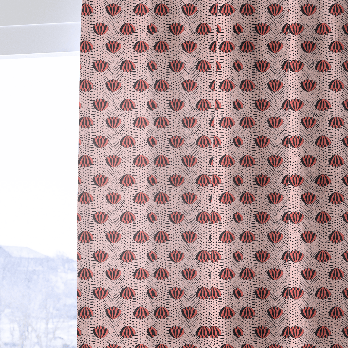 Lotus - Curtain Panel - The Drapery