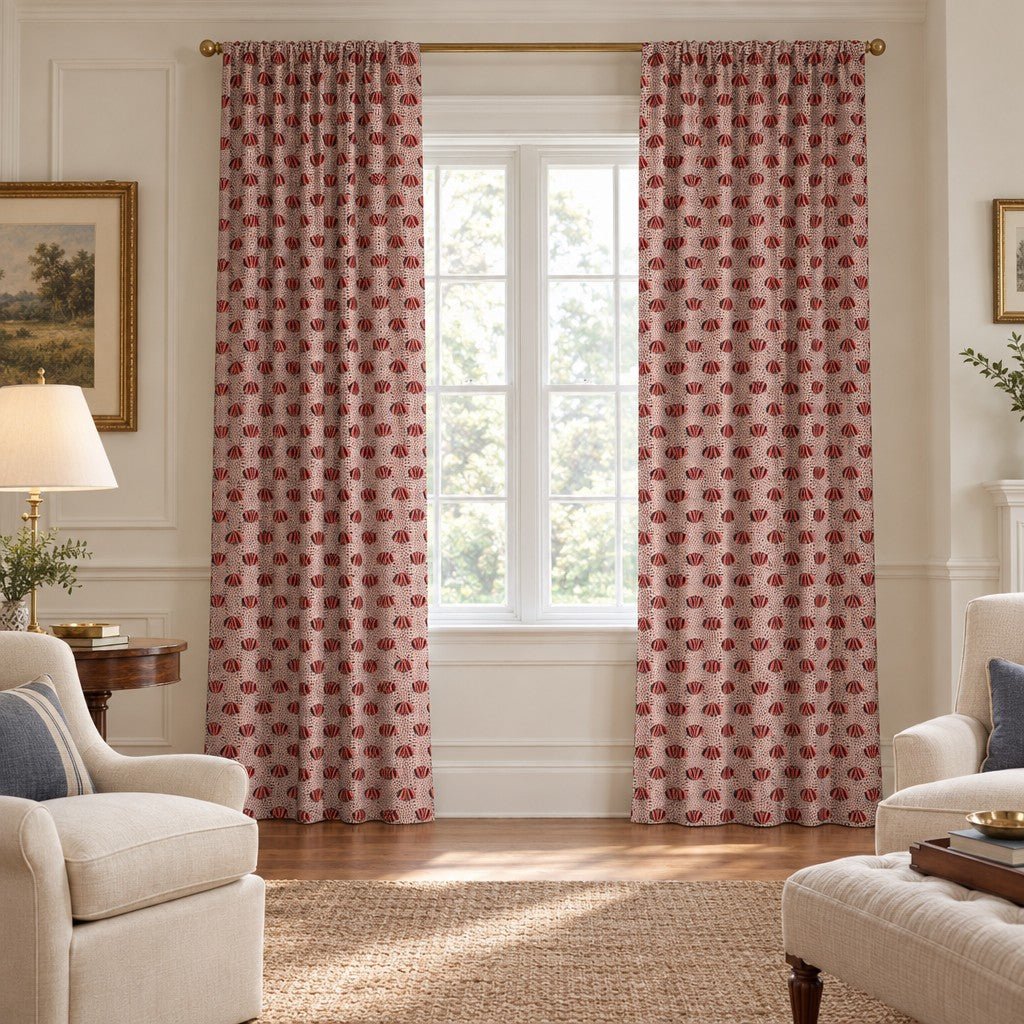 Lotus - Curtain Panel - The Drapery
