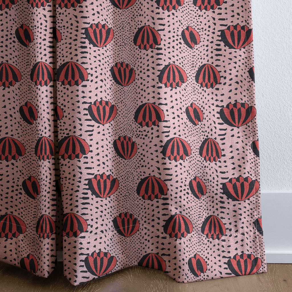 Lotus - Curtain Panel - The Drapery