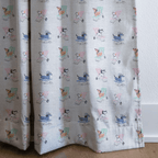 Lounger Dogs - Curtain Panel - The Drapery