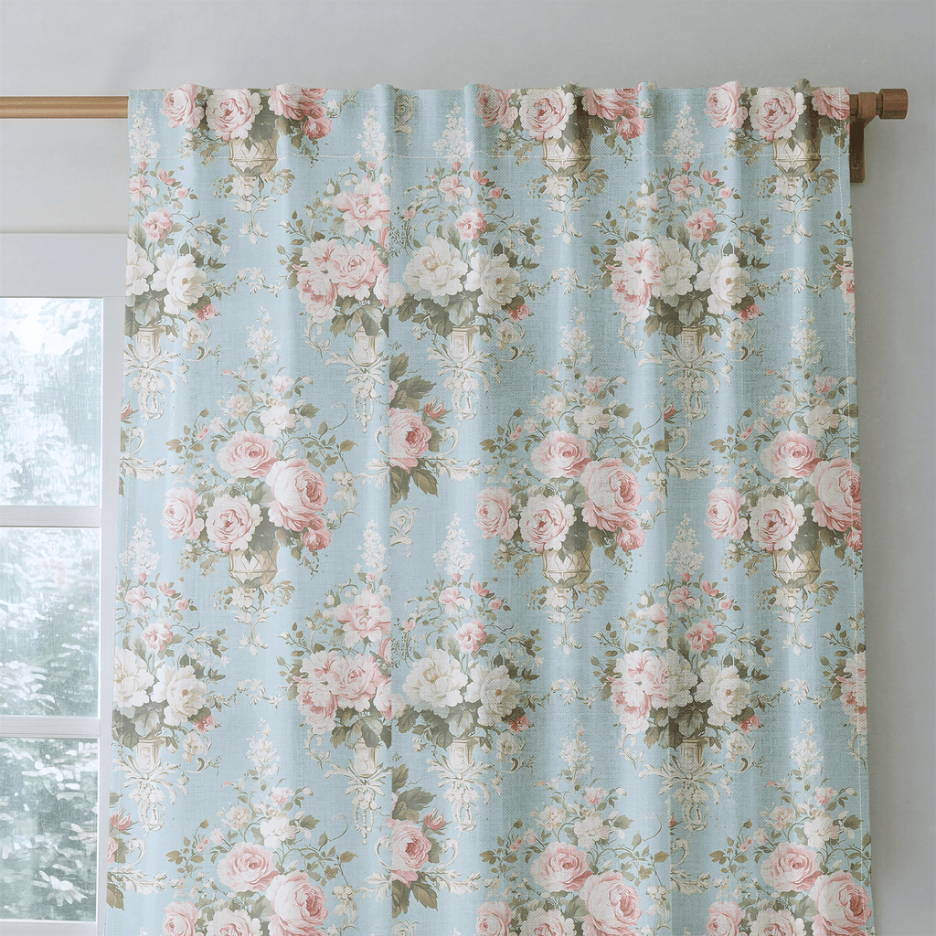 Lourdes - Curtain Panel - The Drapery