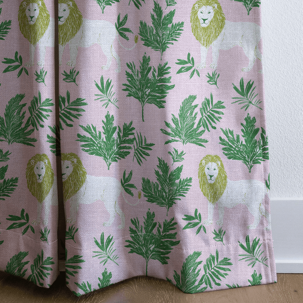 Loxborough Lion - Curtain Panel - The Drapery