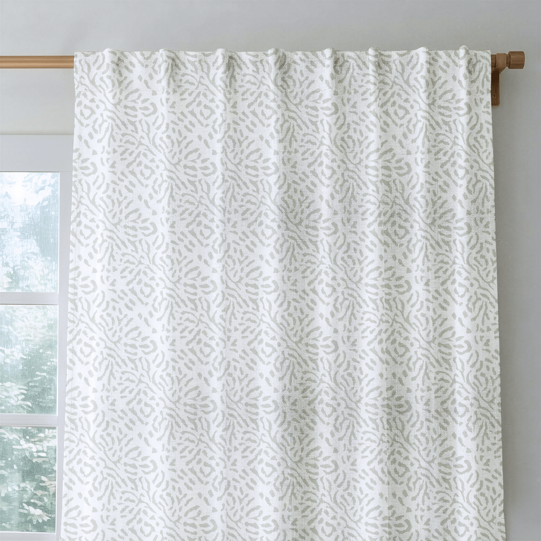 Loxeth Maze - Curtain Panel - The Drapery