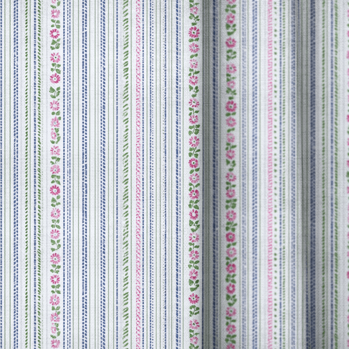 Loxley Stripes - Curtain Panel - The Drapery