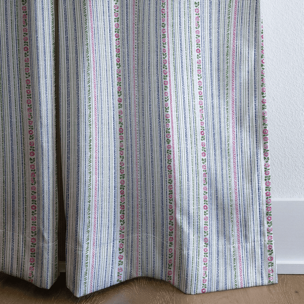 Loxley Stripes - Curtain Panel - The Drapery