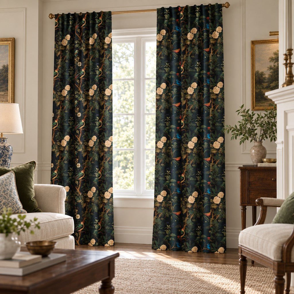 Luca Bloom - Curtain Panel - The Drapery