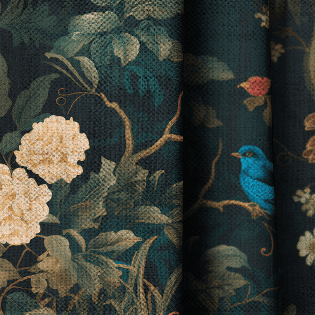 Luca Bloom - Curtain Panel - The Drapery