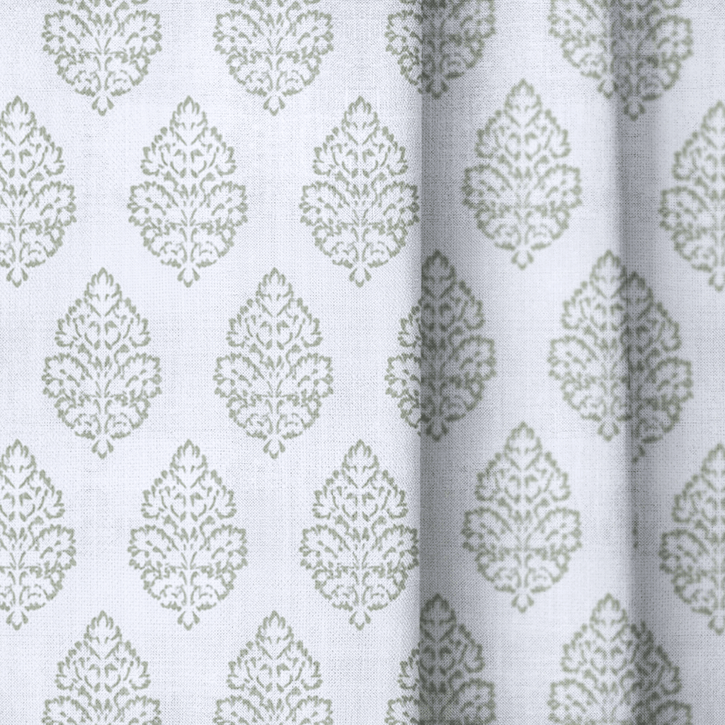 Lucara Damask - Curtain Panel - The Drapery