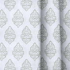 Lucara Damask - Curtain Panel - The Drapery