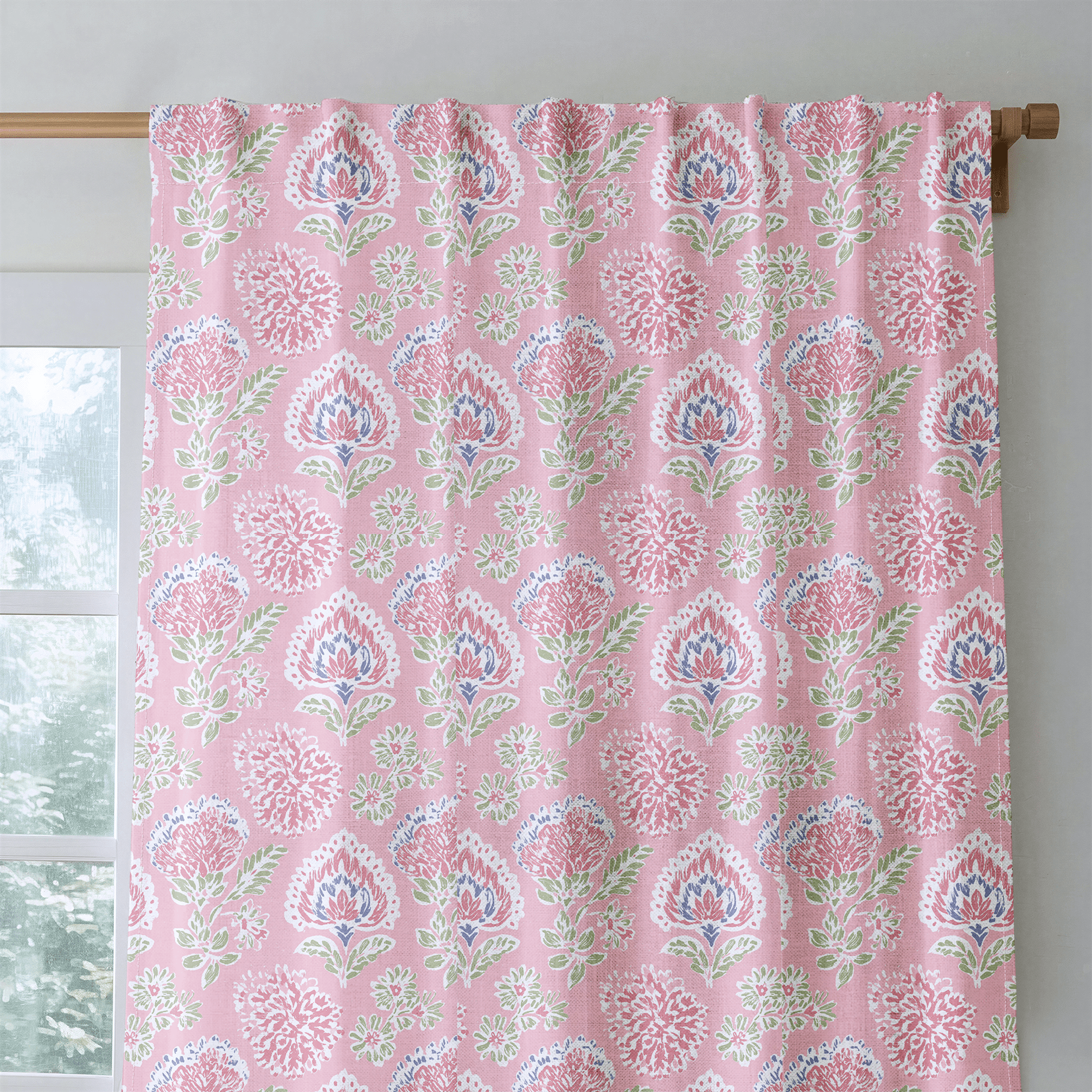 Lucasta Blossom - Curtain Panel - The Drapery